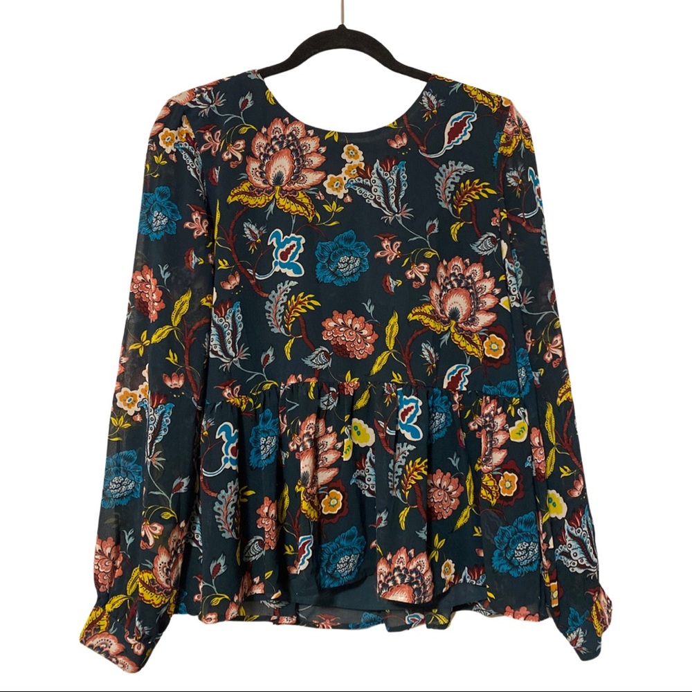LOFT Peplum blouse